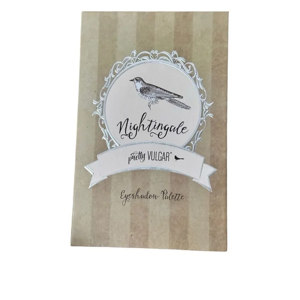 PRETTY VULGAR Nightingale Smokey Eyeshadow Palette New A744